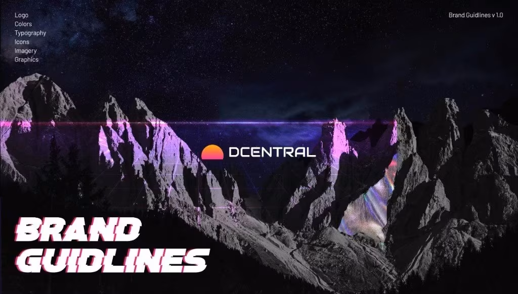 DCENTRAL brand guidelines hero