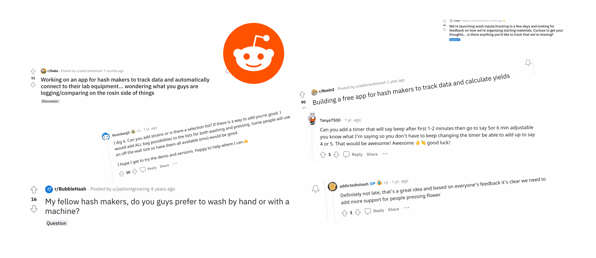 Hashy user research immersion and community outreach