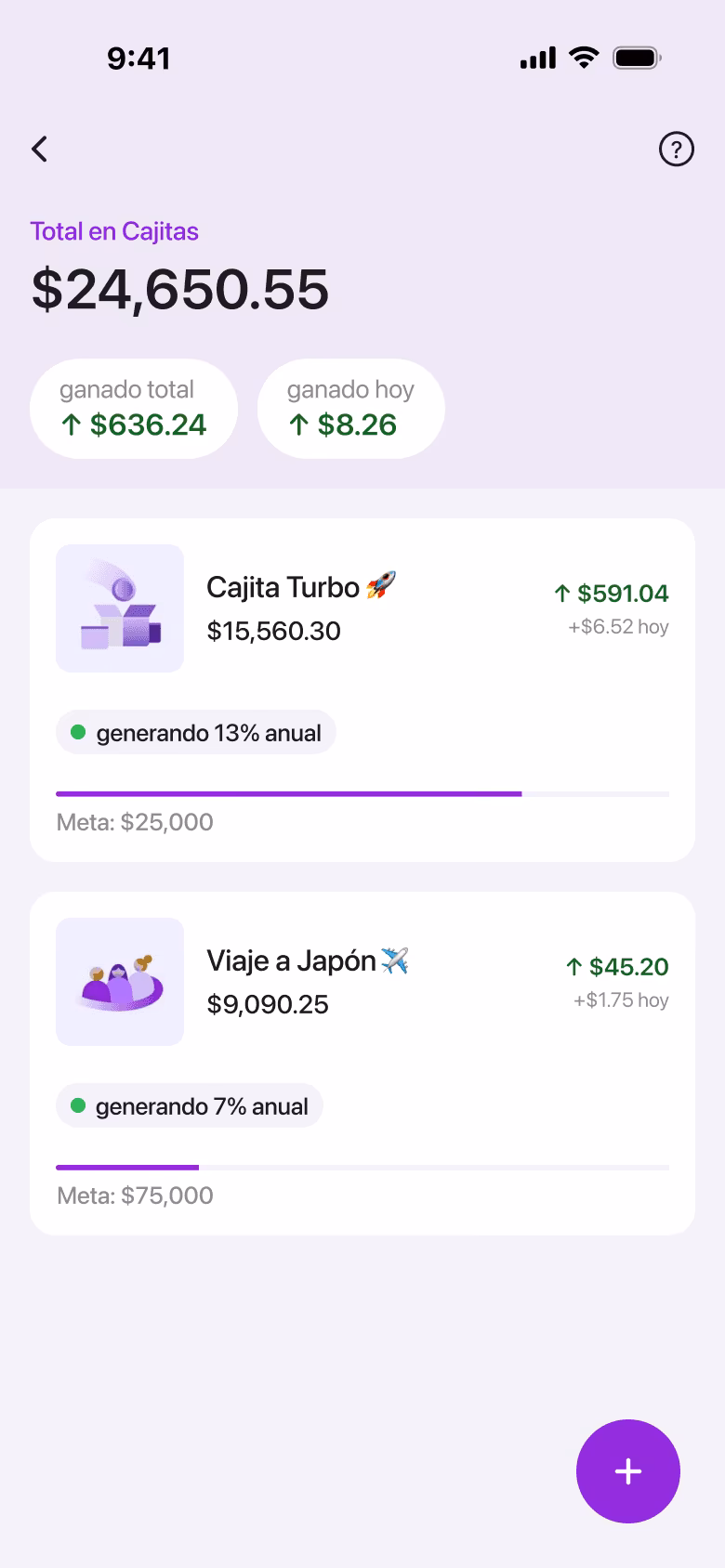 V4 — Rate label + progress bar