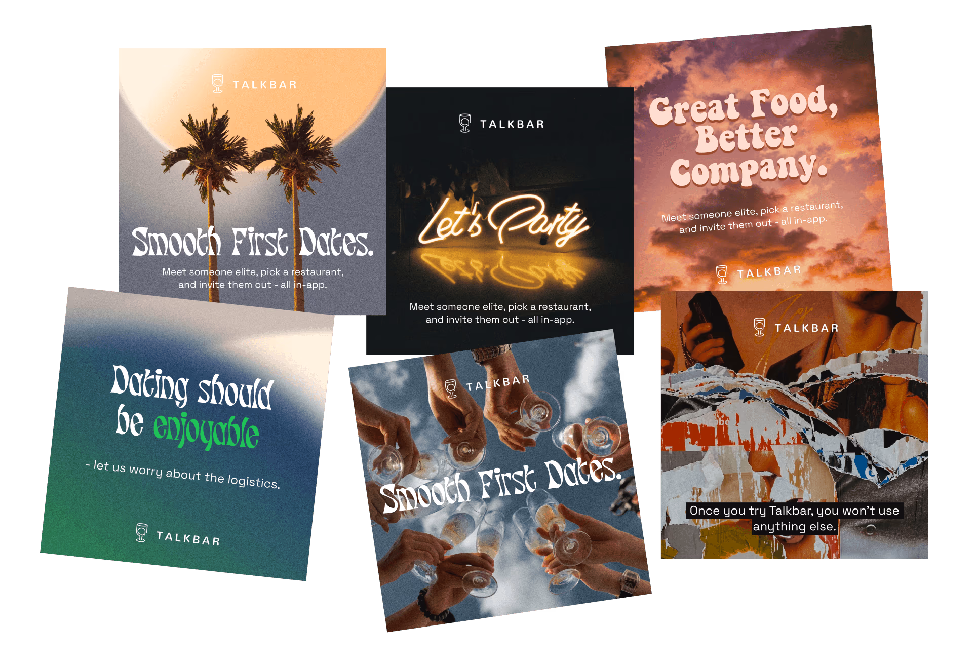 Talkbar social media templates and graphics